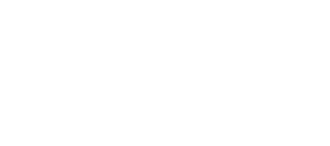 Panda Bubbles logo, white version, on red