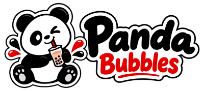 Panda Bubbles logo on white